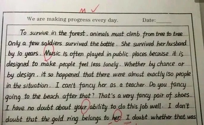 英語(yǔ)作文堪比印刷體&mdash;&mdash;豐高印刷